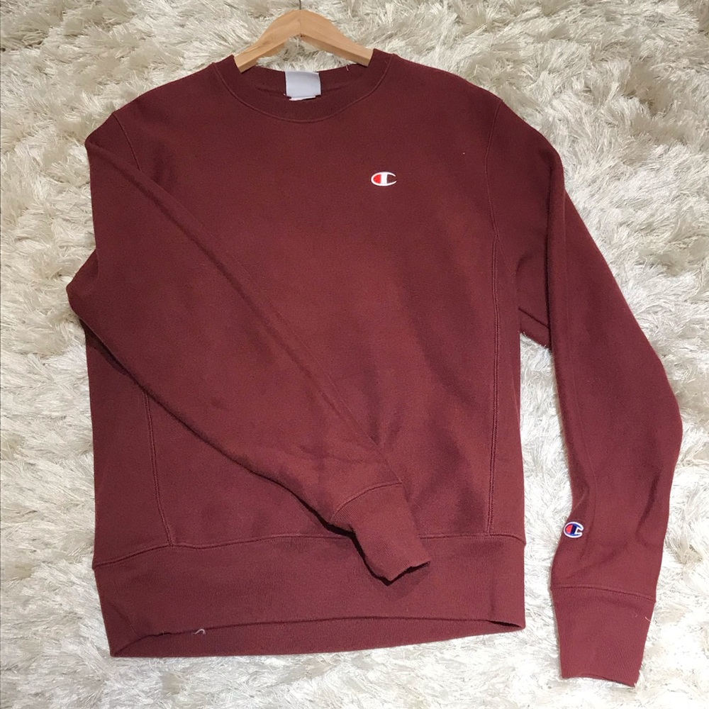 Champion Reverse Weave Sweatshirt (maroon)